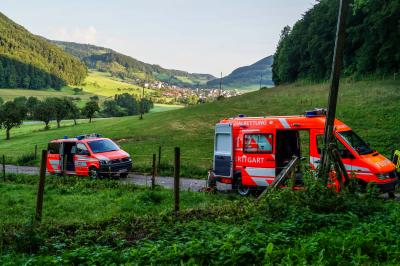 Lauterstein: Ultraleichtflugzeug in Wald abgestuerzt